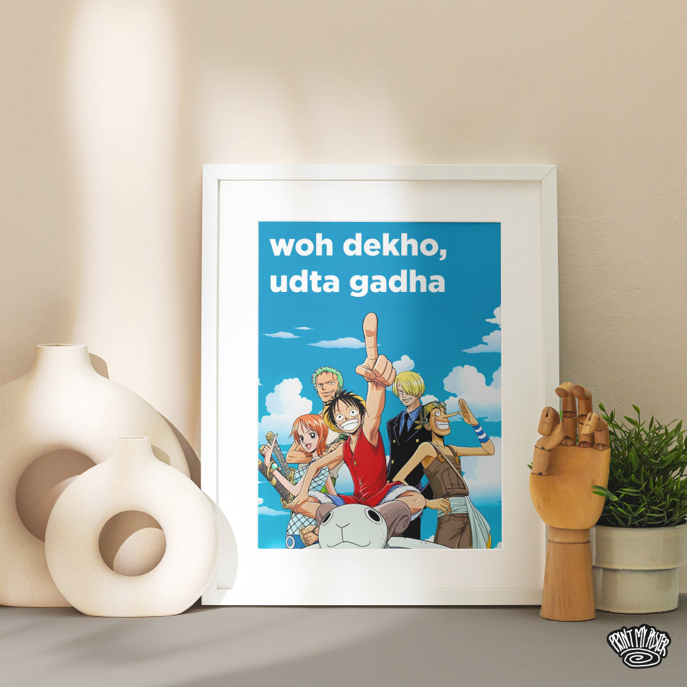 One Piece - Mugiwara no Ichimi Spoof Poster