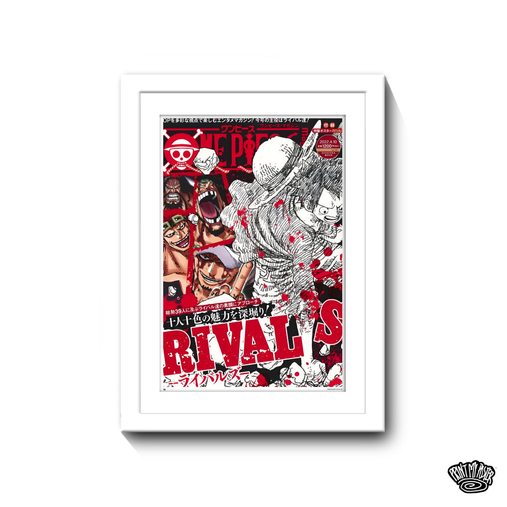 One Piece Poster - Rivals (Manga Cover)