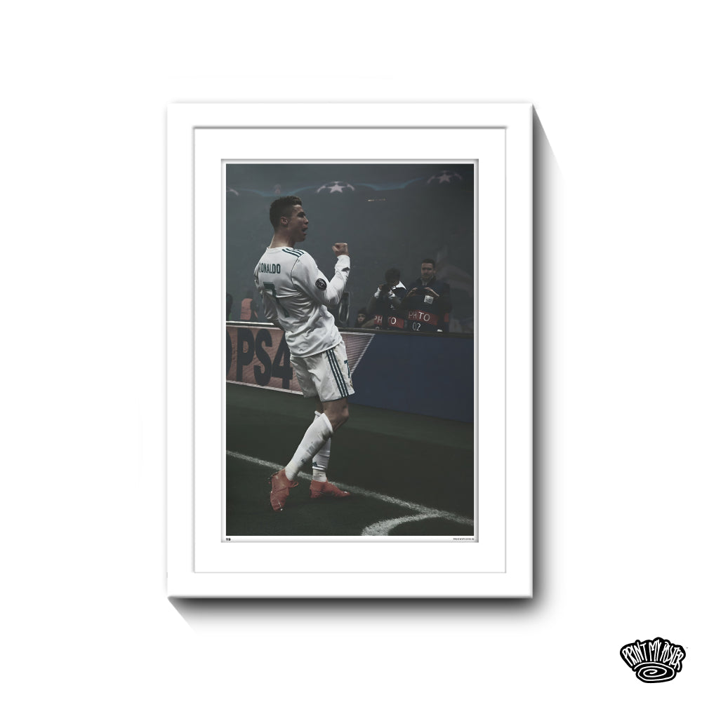 Football Poster - Cristiano Ronaldo