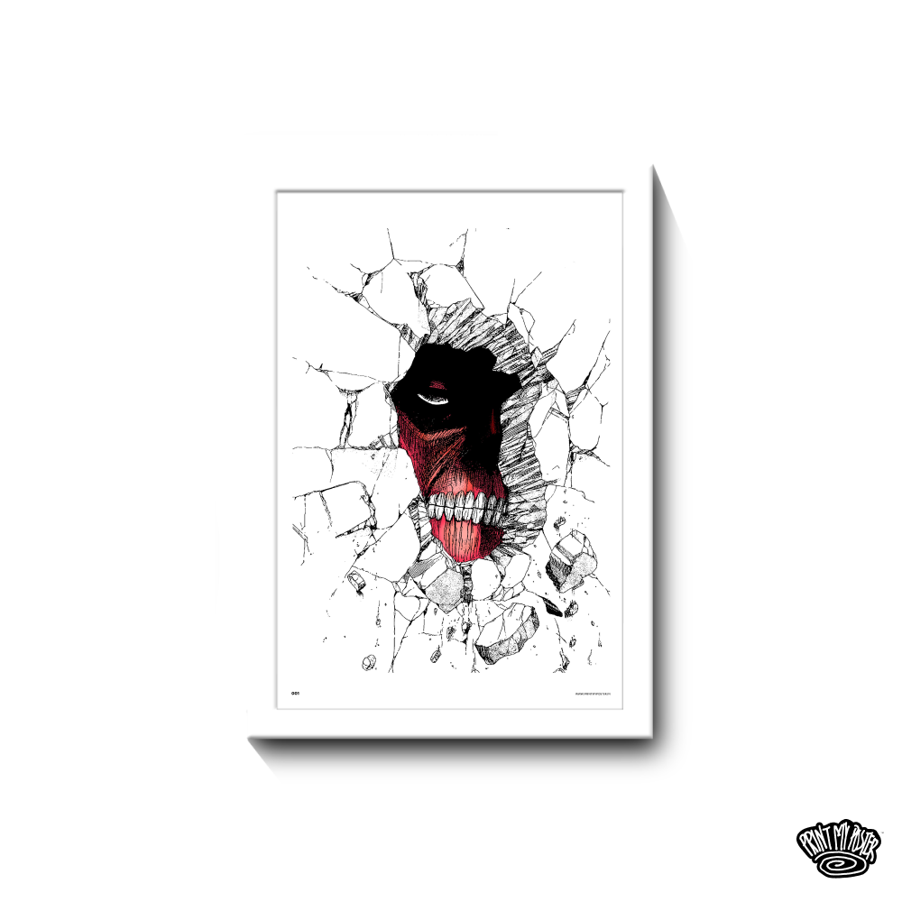 Attack on Titan Poster - Hole In the Wall!!!