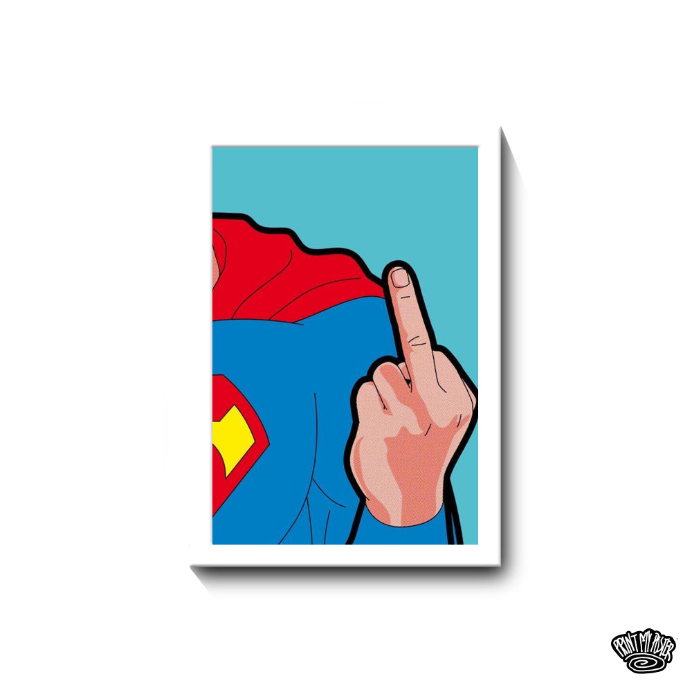 DC Poster - A Message from Superman