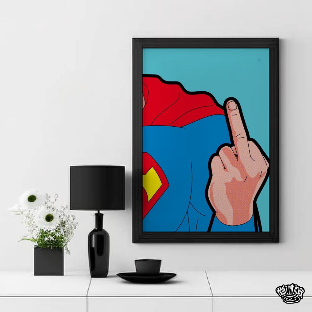 DC Poster - A Message from Superman