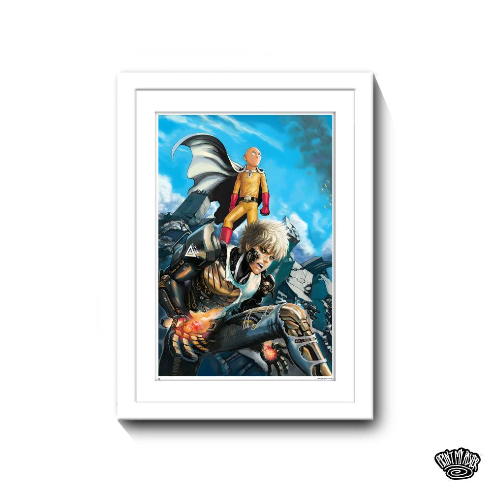 One Punch Man - Genos x Saitama Poster
