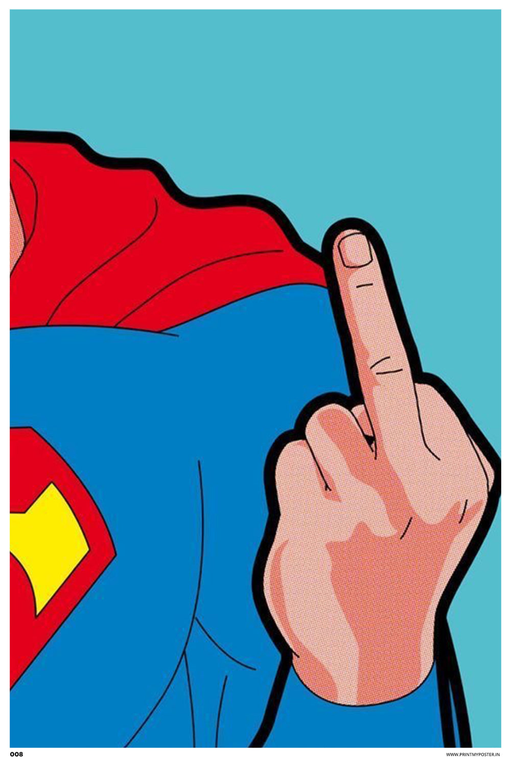 DC Poster - A Message from Superman