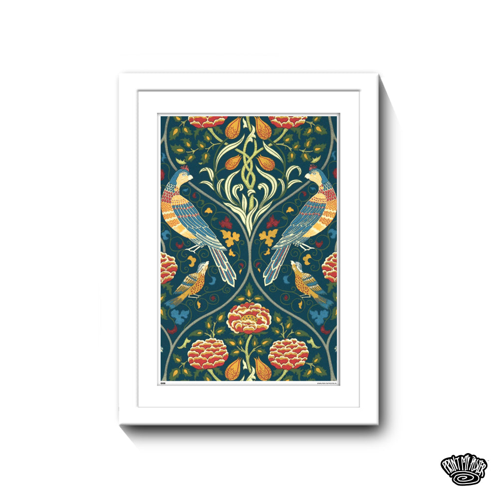 Abstract Art Poster - William Morris