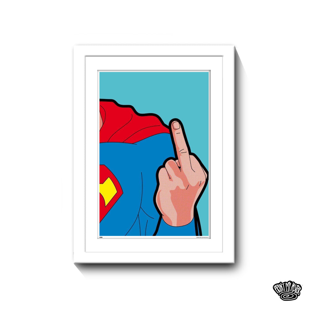DC Poster - A Message from Superman