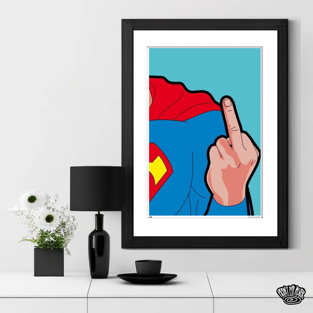 DC Poster - A Message from Superman