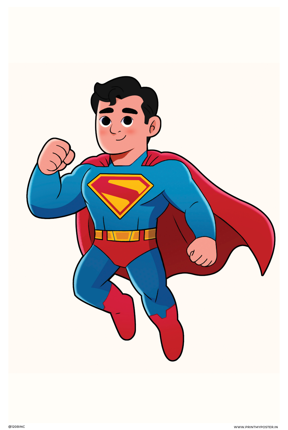 Punk Rocker Superman - by 120binc