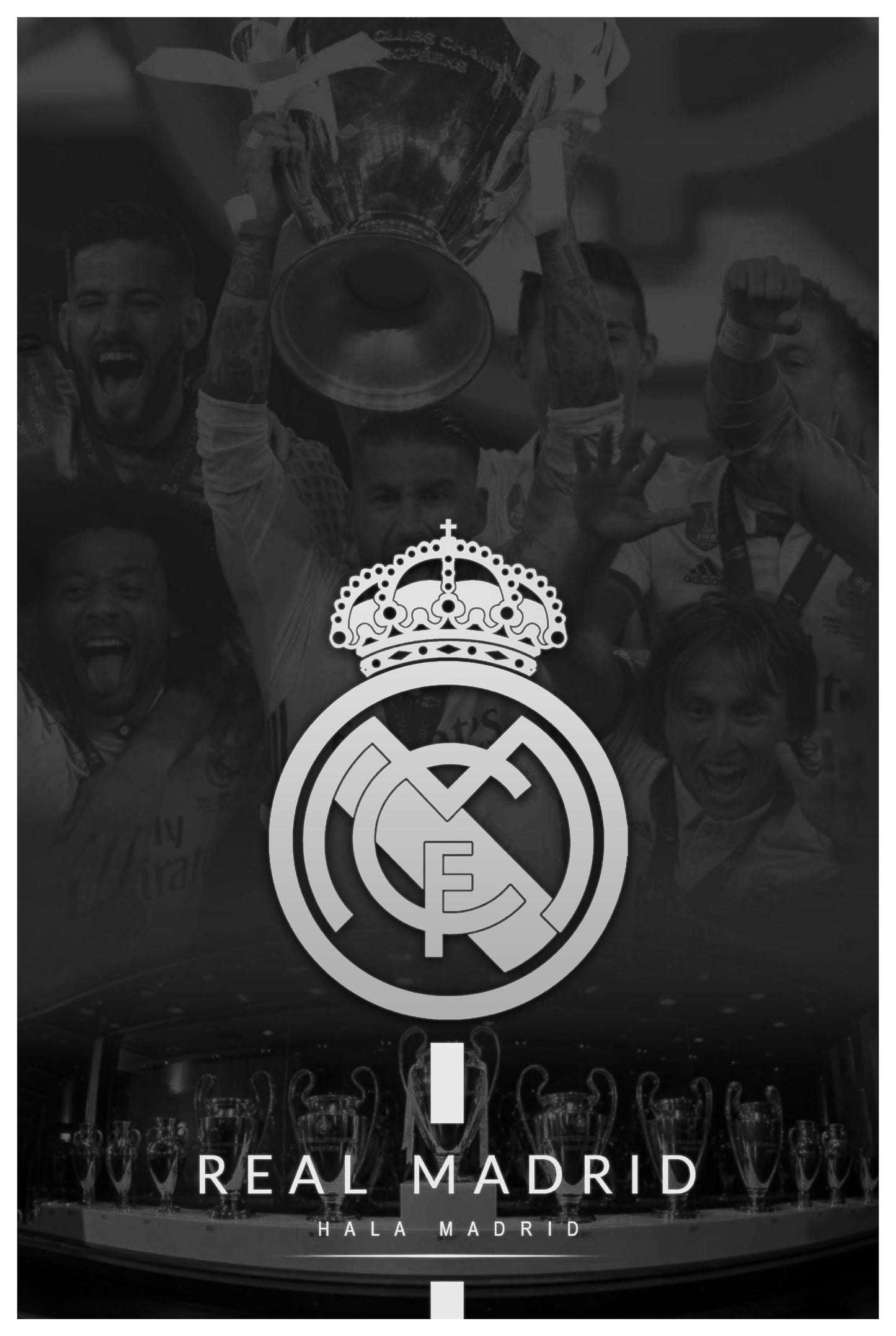 Football Poster - Hala Madrid