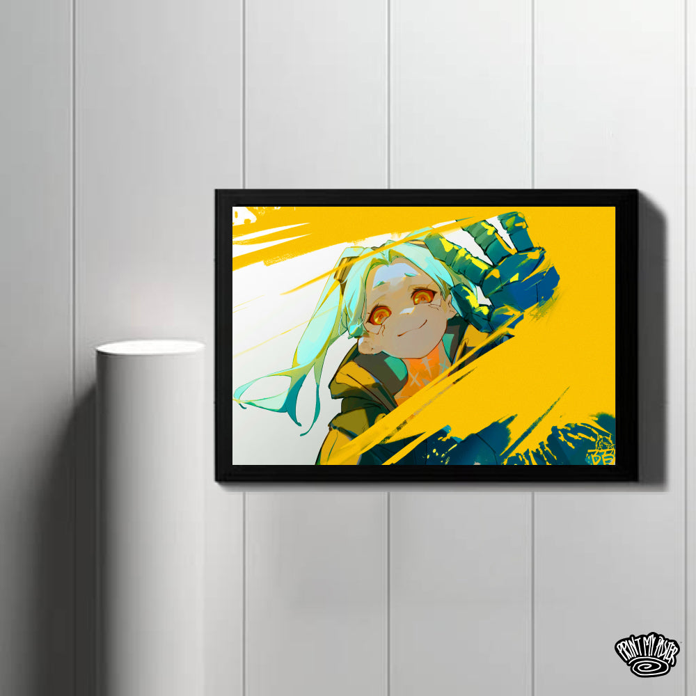 Cyberpunk: Edgerunners Poster - Rebecca III