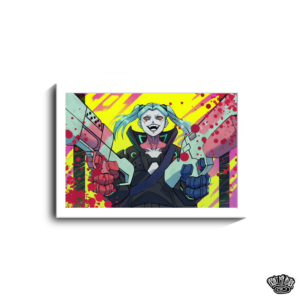 Cyberpunk: Edgerunners - Rebecca Poster IV