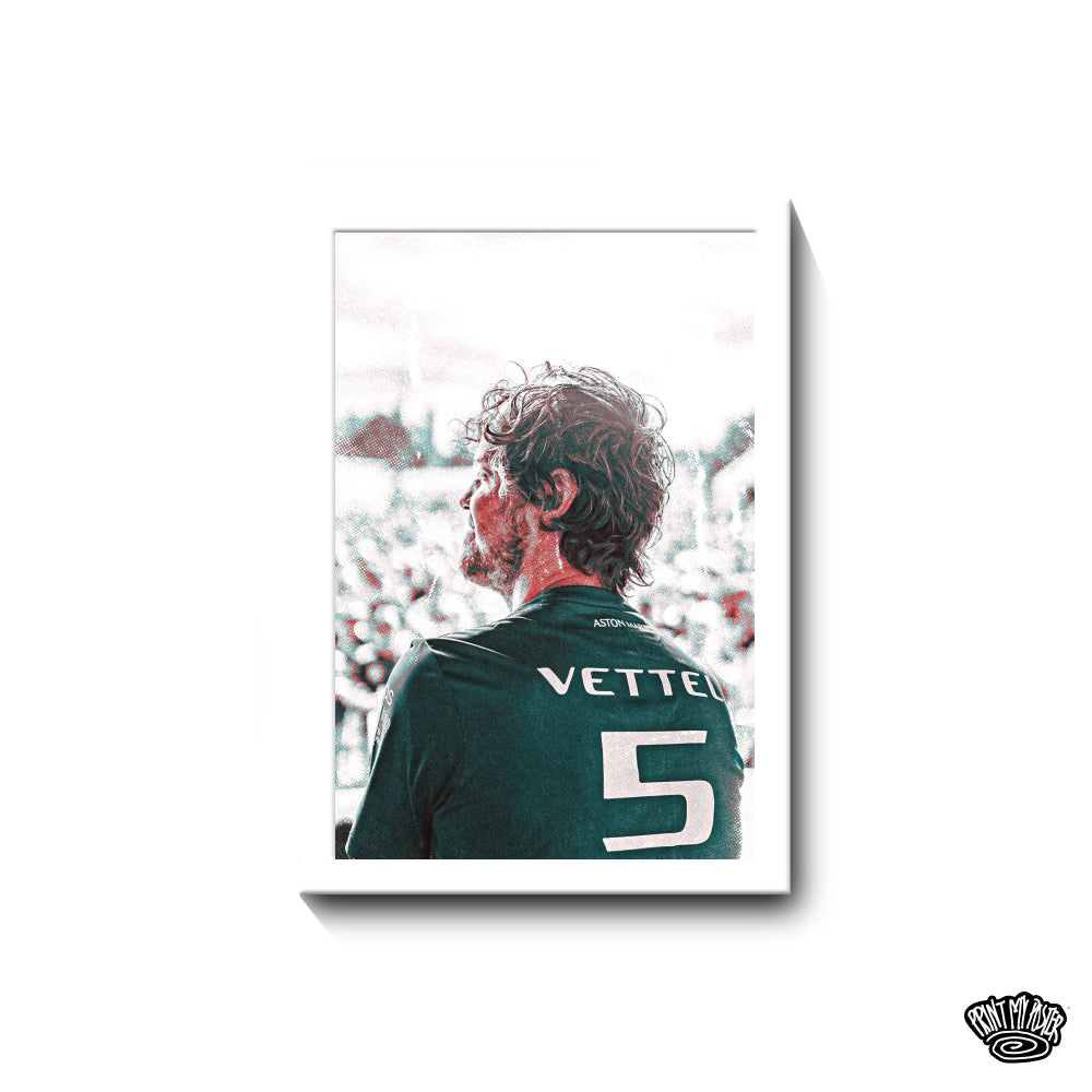 F1 Poster - Sebastian Vettel