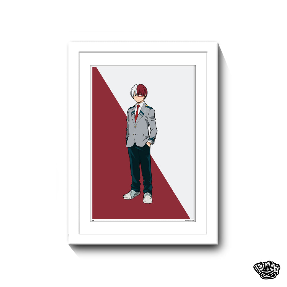 My Hero Academia Poster - Shoto Todoroki