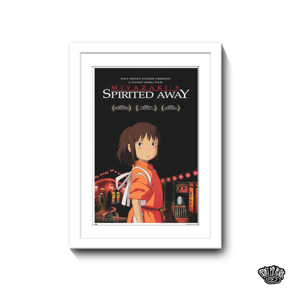 Studio Ghibli - Miyakazi's Spirited Away Poster