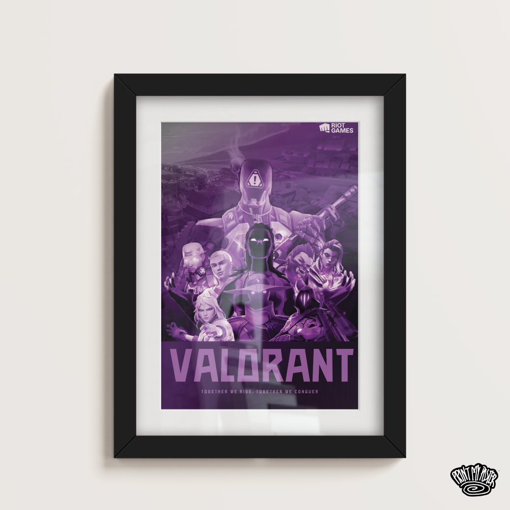 Valorant Poster - by Vyas