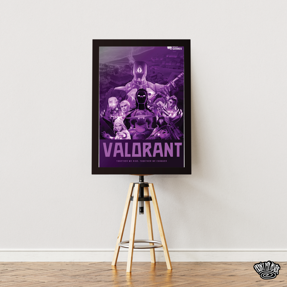 Valorant Poster - by Vyas