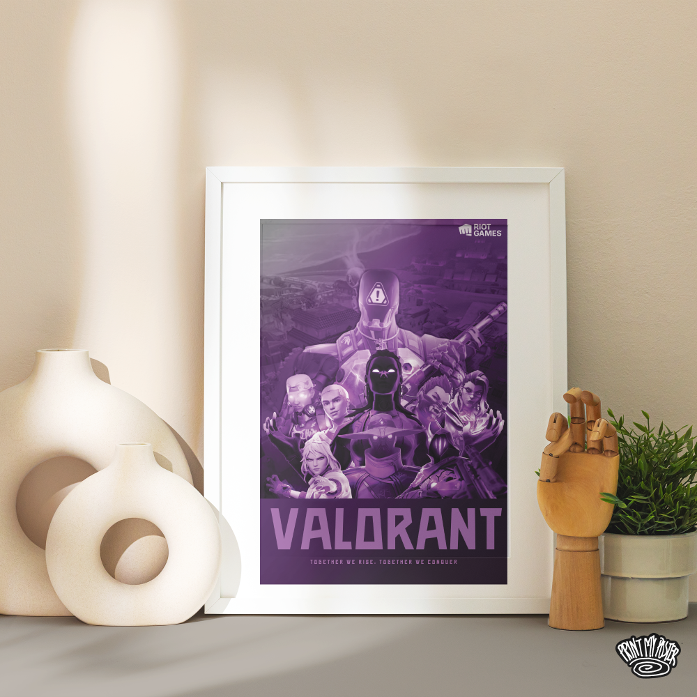 Valorant Poster - by Vyas
