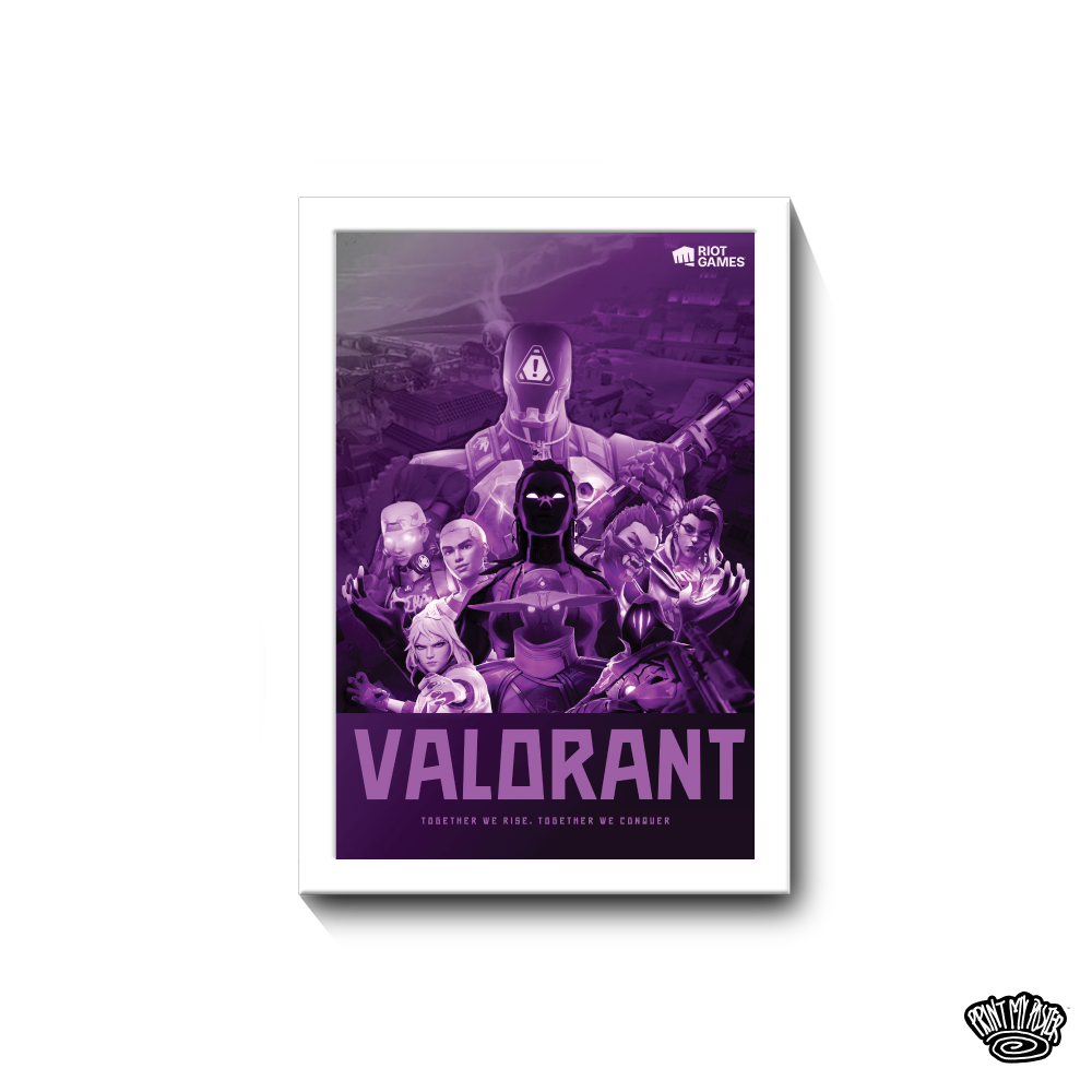 Valorant Poster - by Vyas