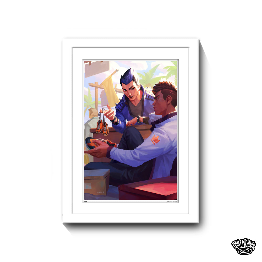 Valorant Poster - Yoru x Phoenix