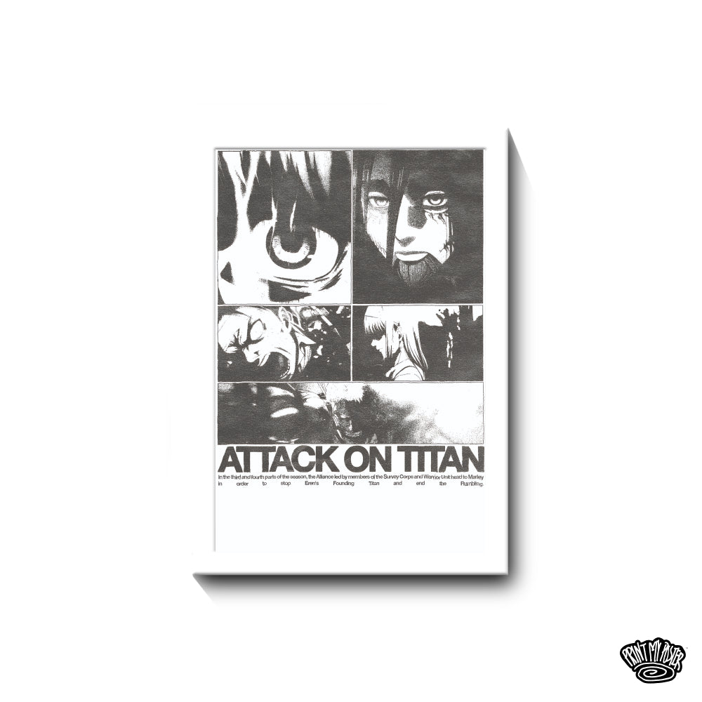Attack On Titan - SIgnature Poster