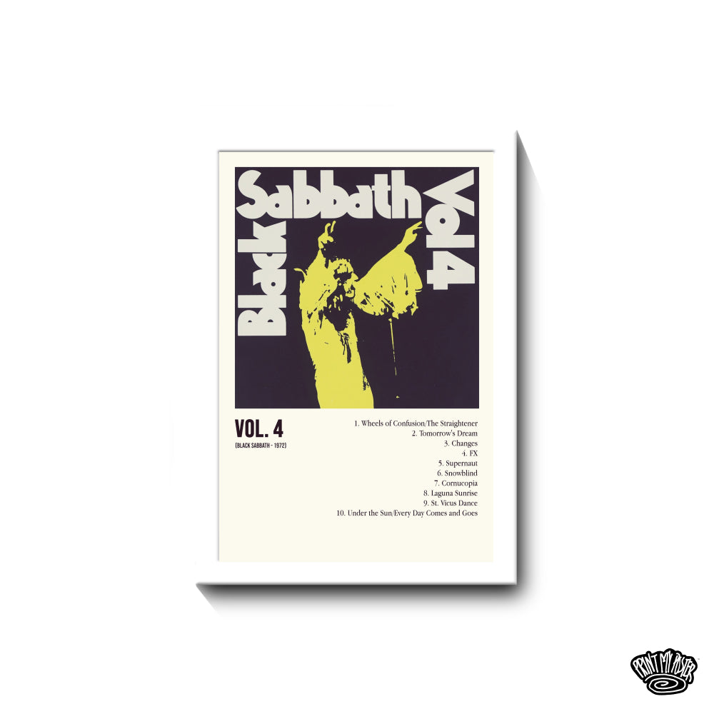 Black Sabbath Poster - Vol. 4