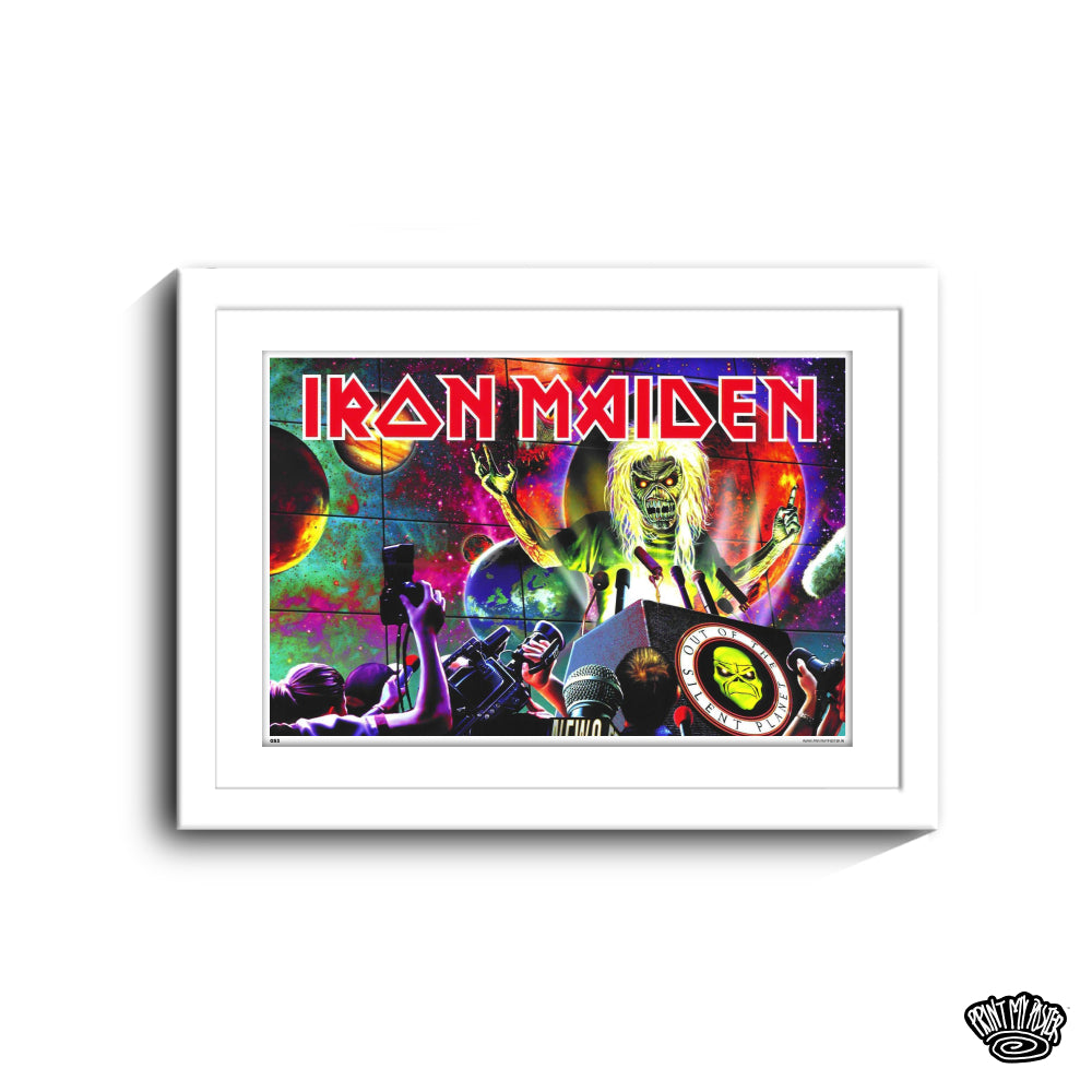 Iron Maiden - Out of the Silent Planet Music Poster