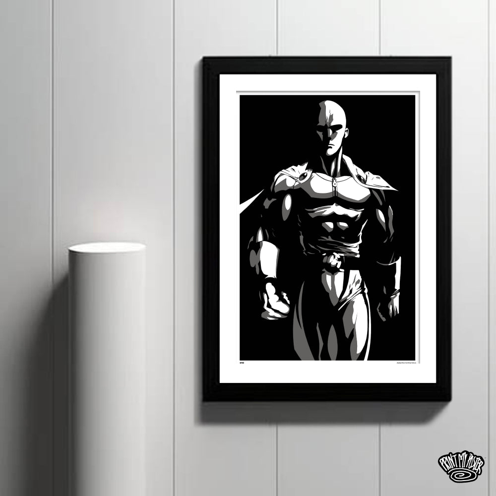 One Punch Man Poster - Saitama