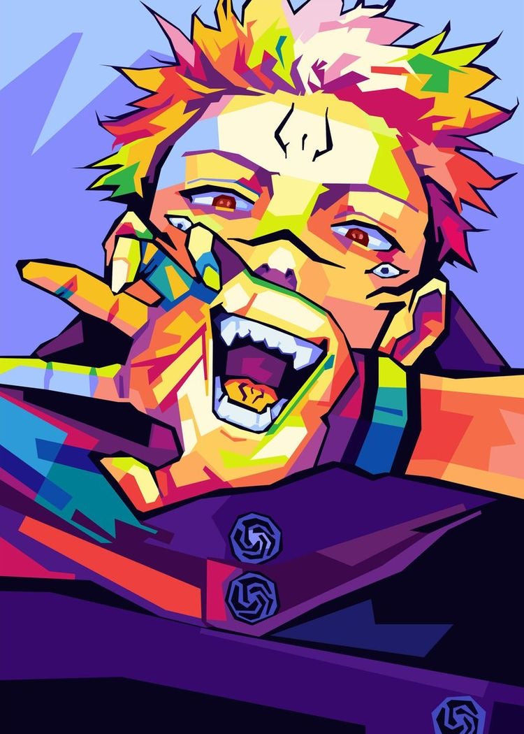 Jujutsu Kaisen Poster - Ryomen Sukuna