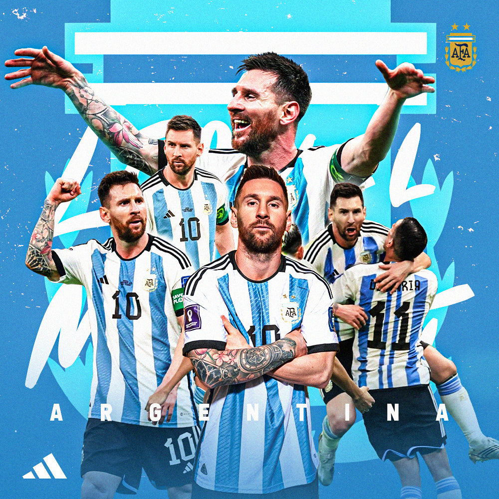 Football Poster - Lionel Messi