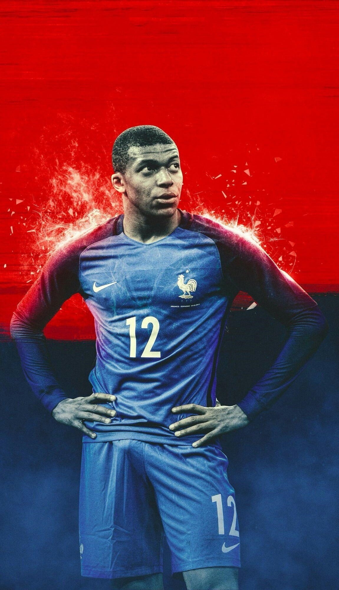 Football Poster - Mbappé VI