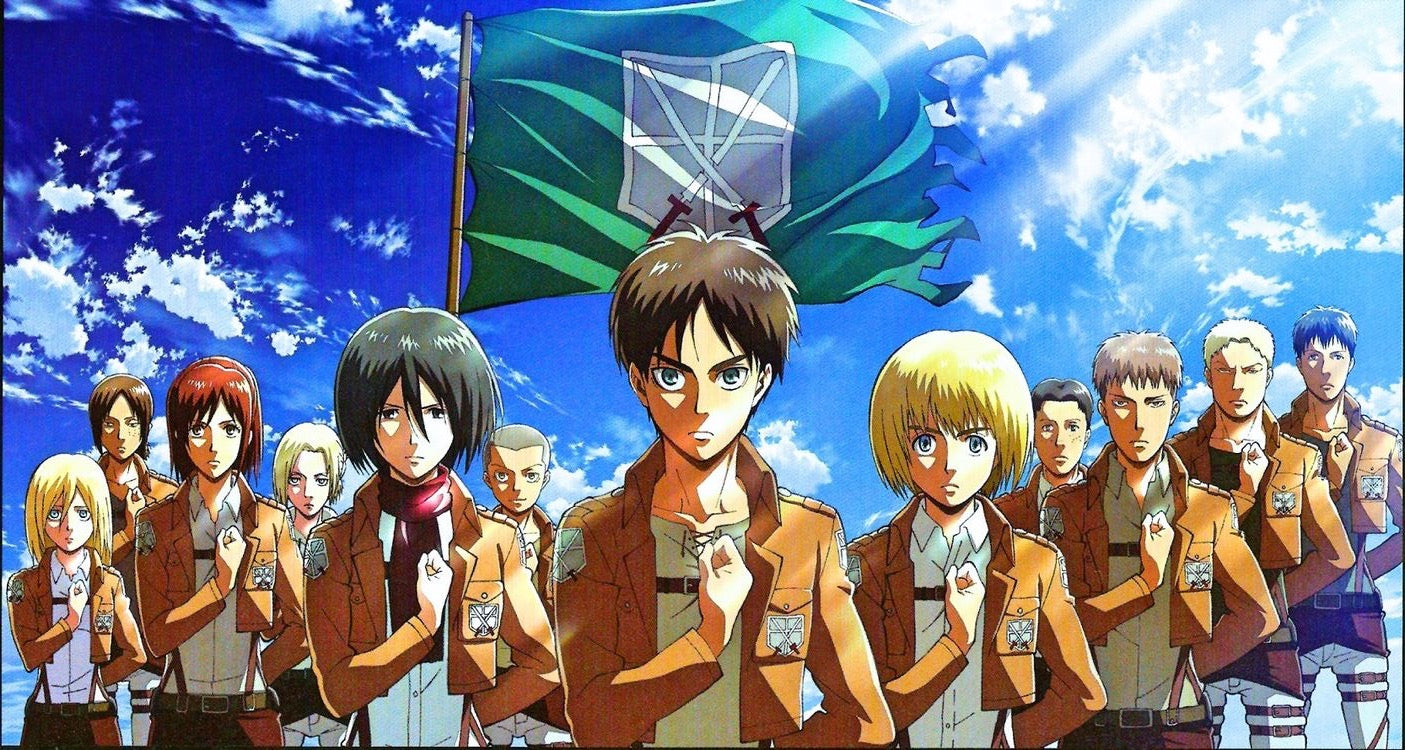 Whole squad assembles of Attack On Titan!