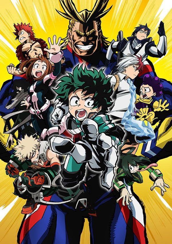 Class 1-A of My Hero Academia is all hyped up with All Star having heir back!