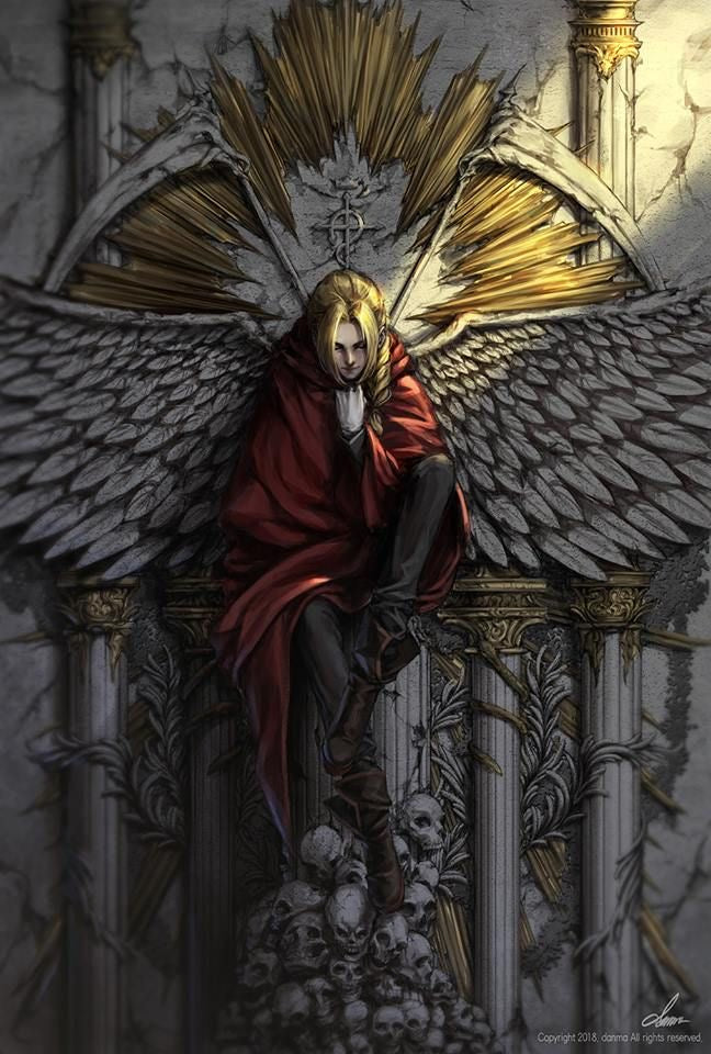 Fullmetal Alchemist Brotherhood's main character Edward Elric concept art!