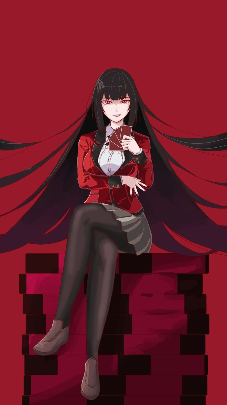 Yumiko from Kakegurui in here element!