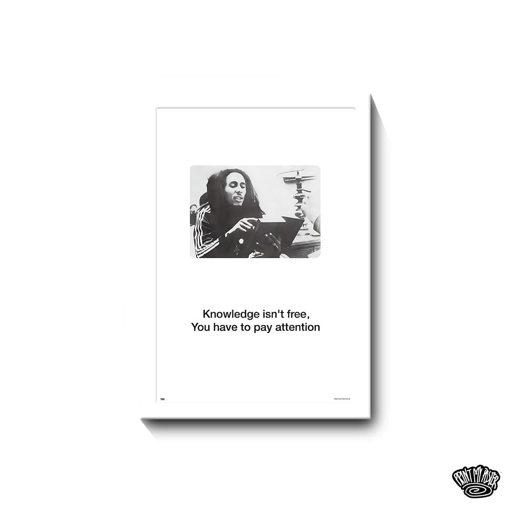 Bob Marley - Knowledge Isn't Free
