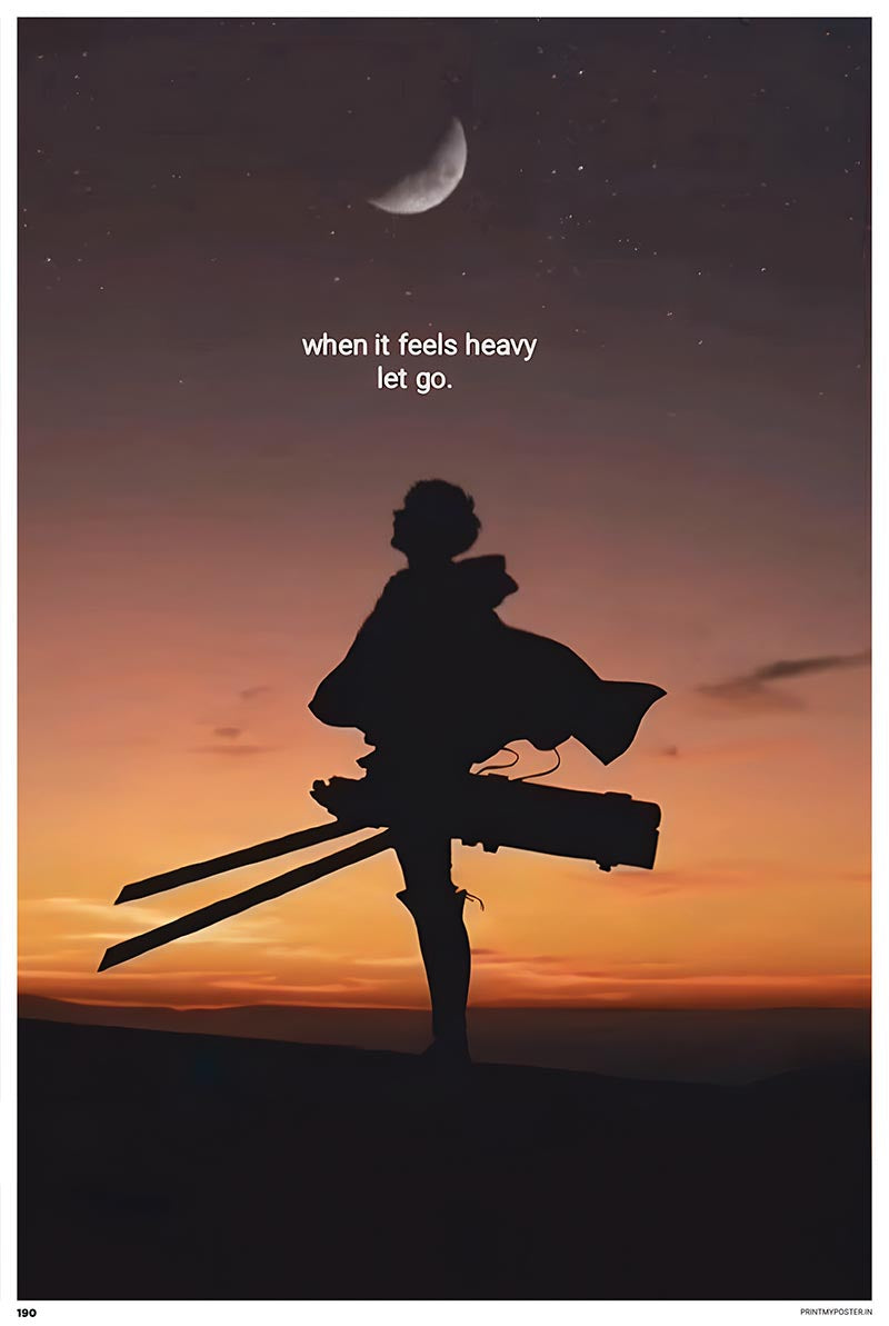When It Feels Heavy, Let Go