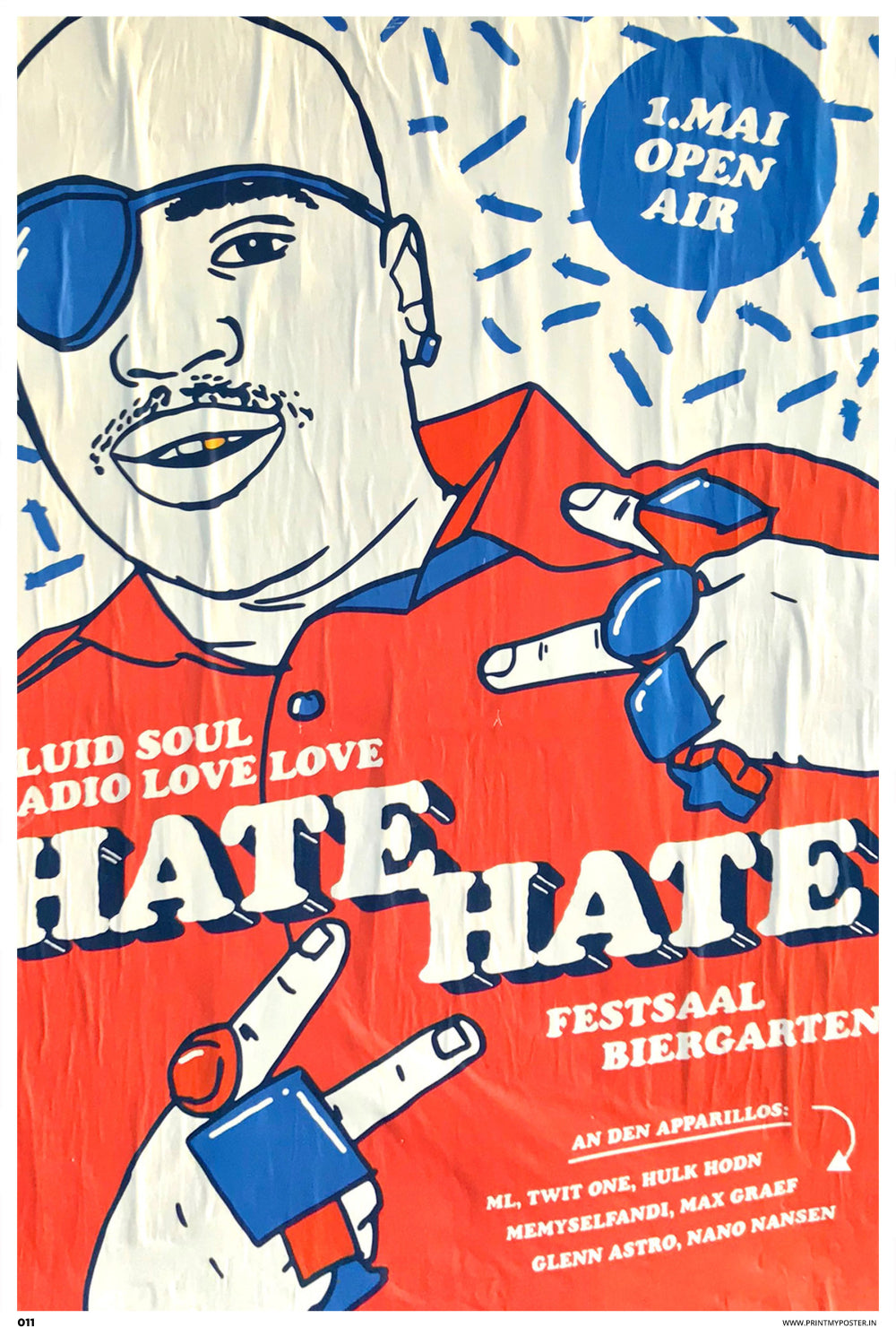 Abstract Art - Hate Hate