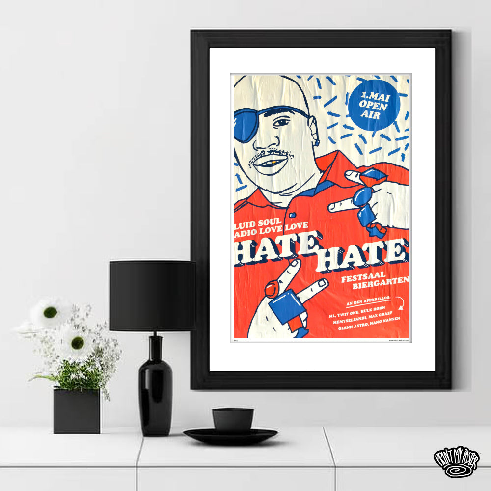 Abstract Art - Hate Hate