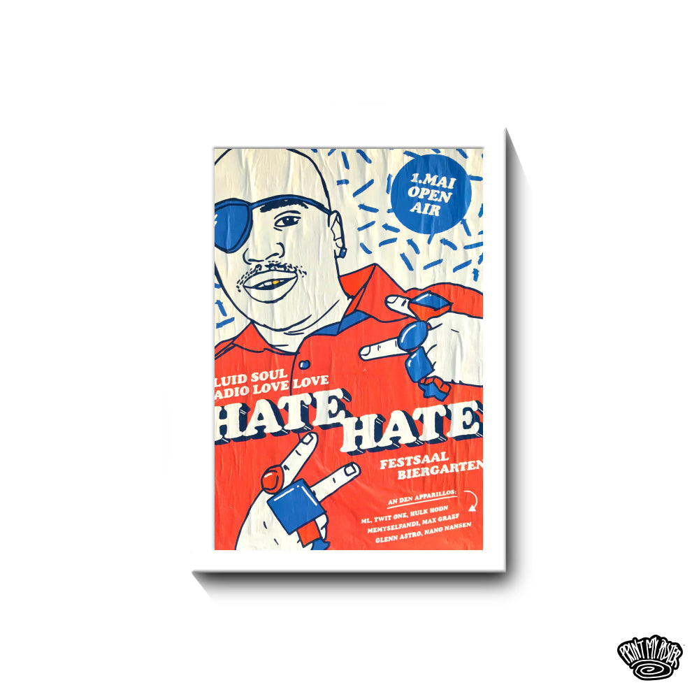 Abstract Art - Hate Hate