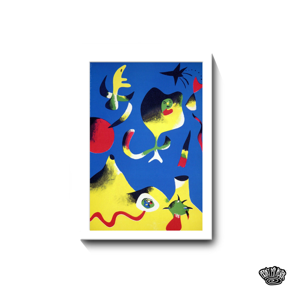 Abstract Art  - Joan Miró - The Air