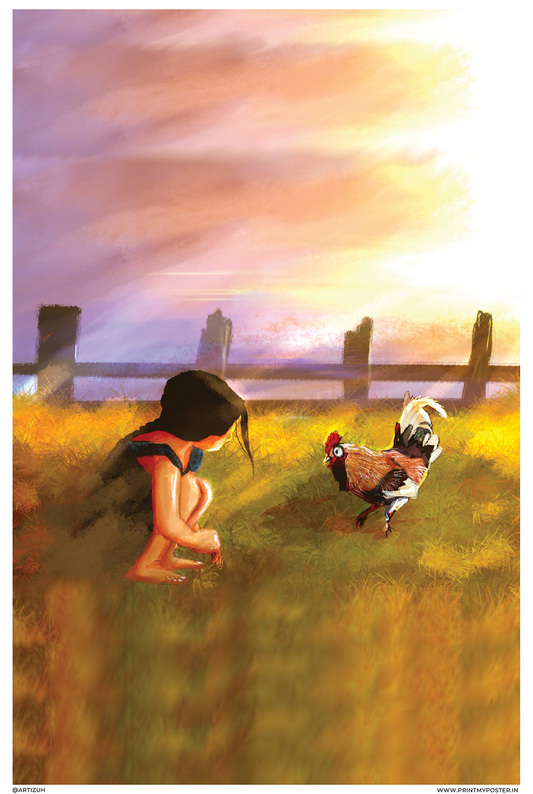 A Girl In Nature - by Artizuh