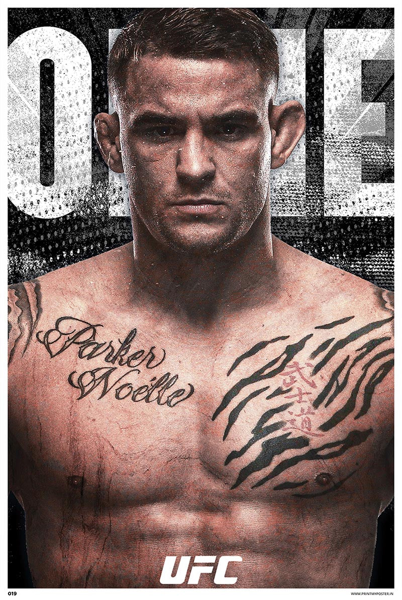 UFC Poster - Dustin Poirier