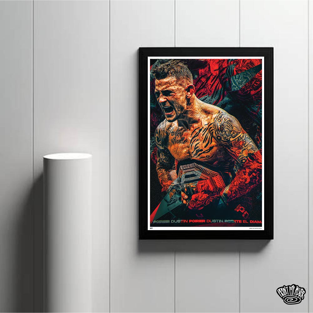 UFC Poster - Dustin Poirier