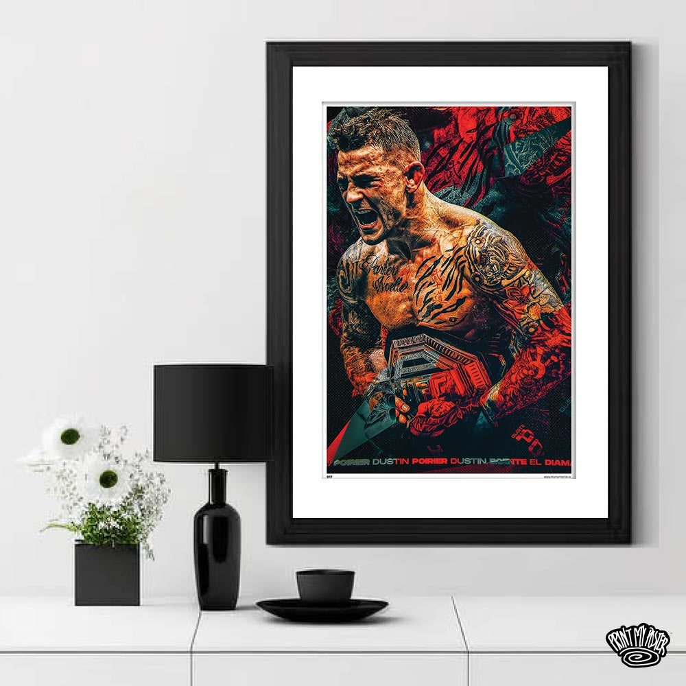 UFC Poster - Dustin Poirier