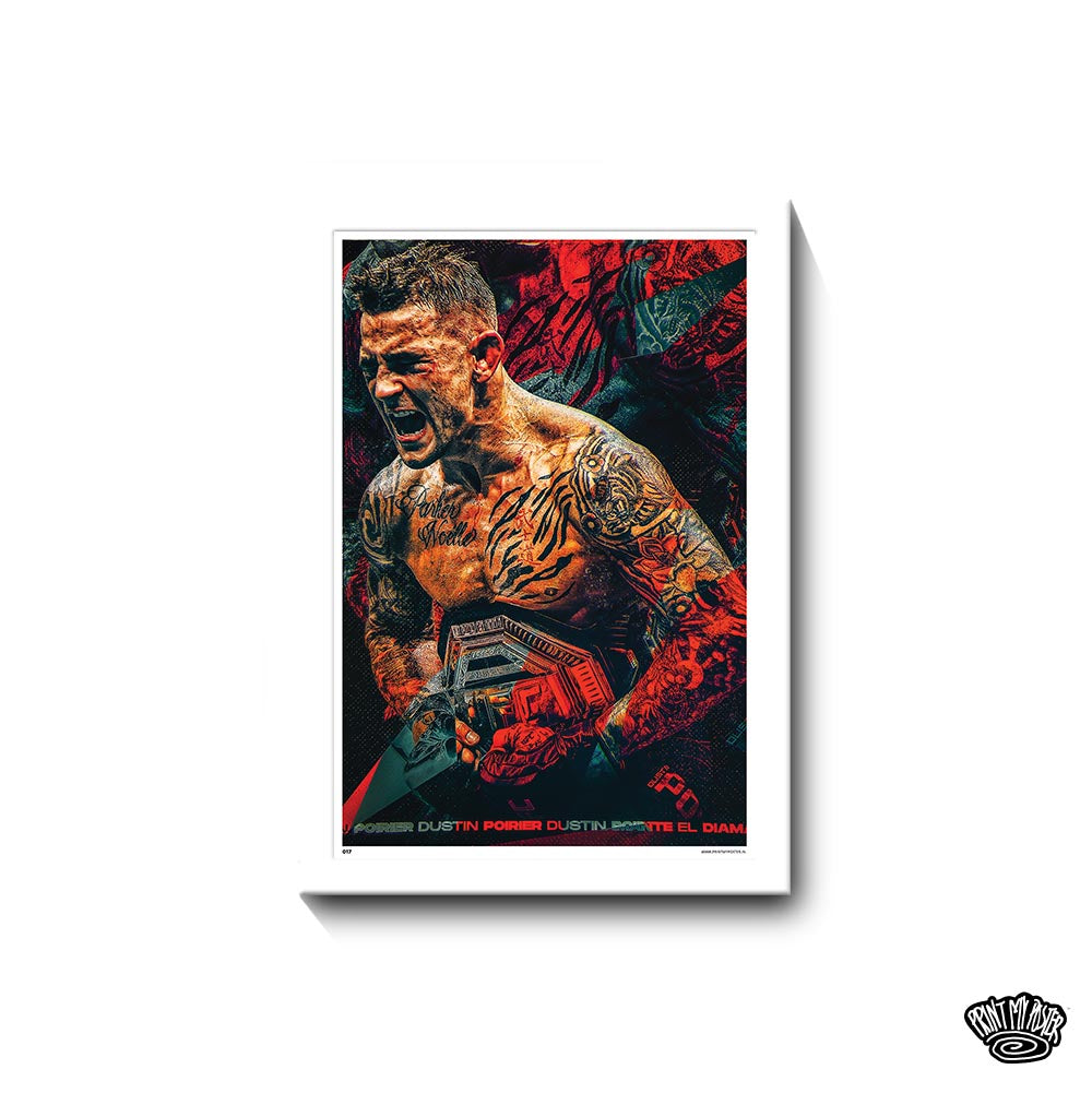 UFC Poster - Dustin Poirier