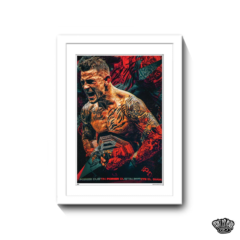 UFC Poster - Dustin Poirier