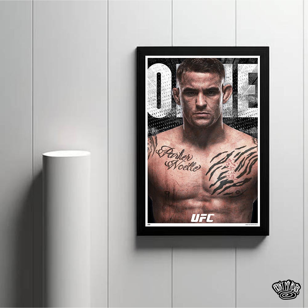 UFC Poster - Dustin Poirier