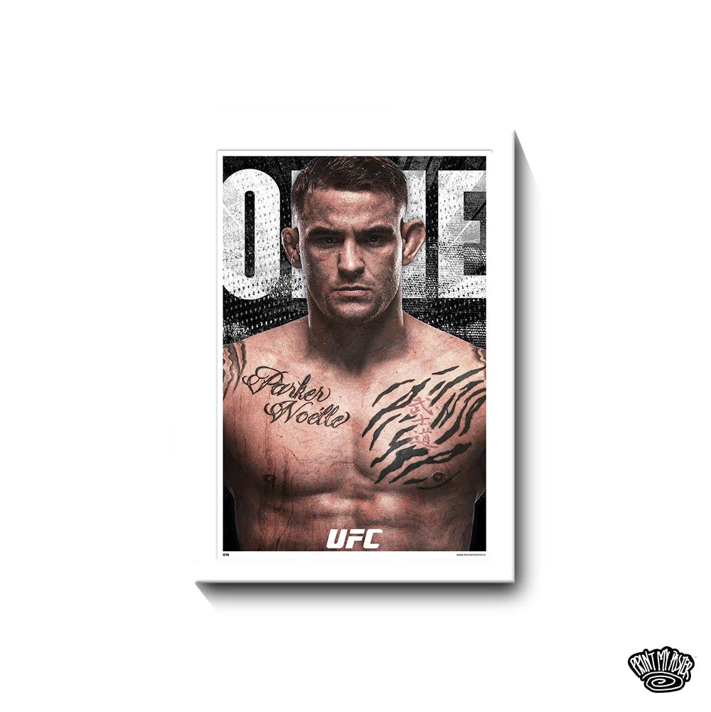 UFC Poster - Dustin Poirier