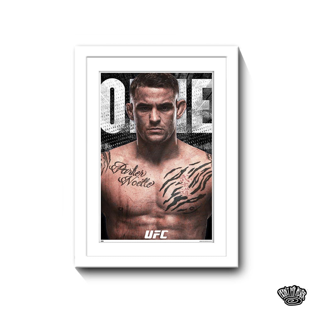 UFC Poster - Dustin Poirier