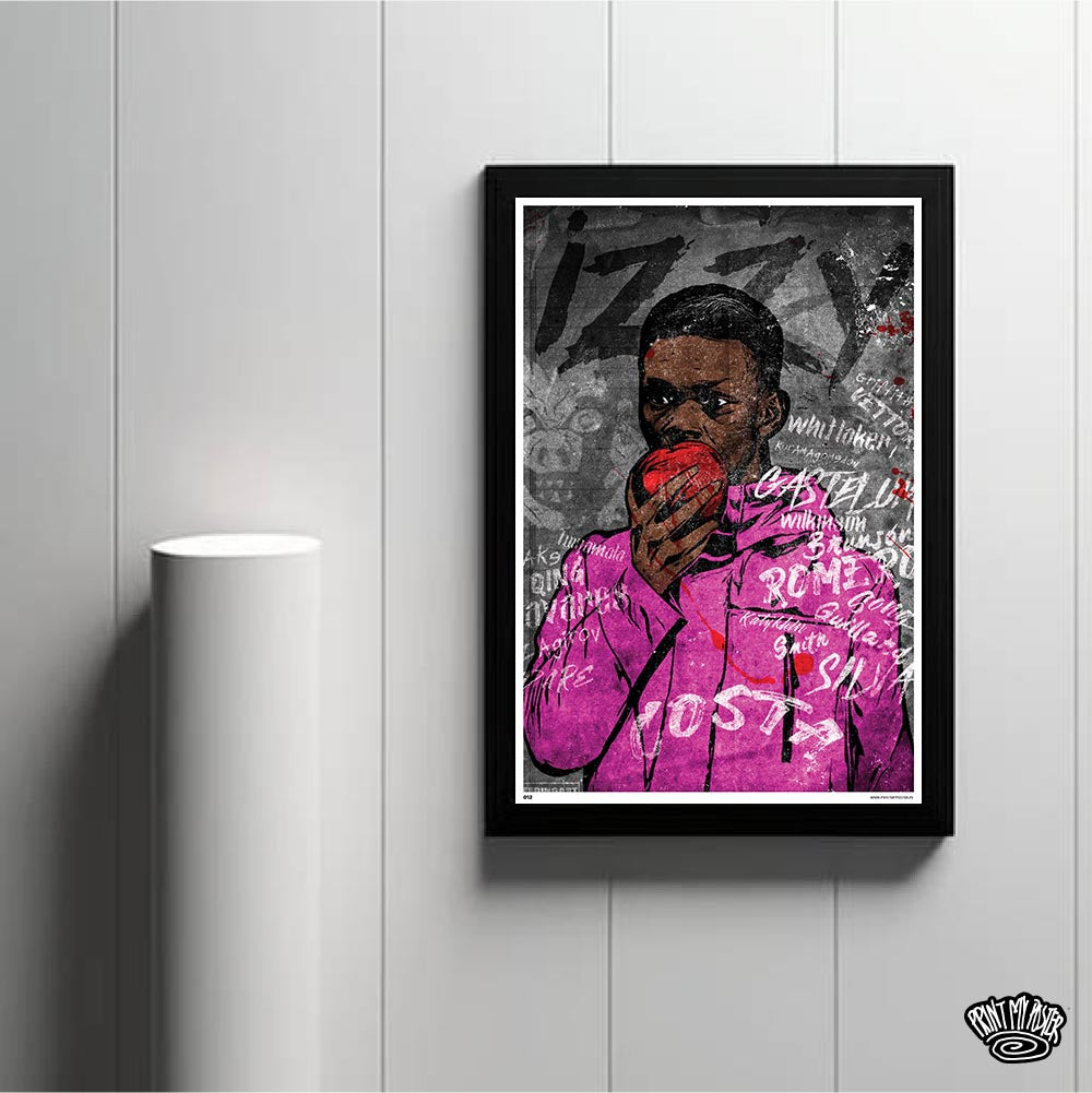 UFC Poster - Israel Adesanya